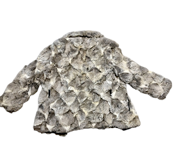 Vintage 70’s Genuine Rabbit Fur Patchwork Coat / Jacket.               MANY MORE FURS, FAUX FURS IN STORE ONLY