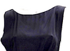 Loris Azzaro Paris. Little Black Classic Knee-Length Sleeveless Sheath