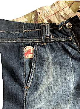 Parasuco Montreal/Italy.  New With Tags. Vintage Cult Flare Jeans Casual Blue Denim
