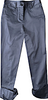 Vivienne Westwood UK. Anglomania  Steel Gray Tube Pipe Pants