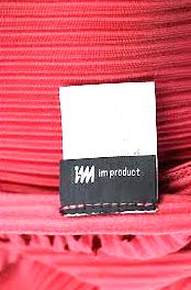 Issey Miyake Japan. NEW. New With Tags. "im product" Pink Pleats Apron Dress