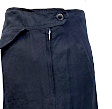 YOHJI YAMAMOTO JAPAN. Y’s Dark Blue Linen Maxi Skirt