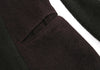 YOHJI YAMAMATO JAPAN. Y's Eggplant, Black Dyed Wool Pilling Jacket