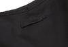Jean-Paul GAULTIER Paris. FEMME, Black Acetate Blend Asymmetrical Shiny Skirt