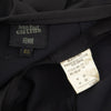 Jean-Paul GAULTIER Paris. FEMME, Black Acetate Blend Asymmetrical Shiny Skirt
