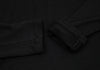 ISSEY MIYAKE JAPAN. 132.5 Black Wool High Neck Long Sleeve Shirt