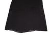 COMME DES GARCONS JUNYA WATANABE JAPAN. Black Semi-Sheer Pearl Neck Dress
