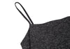 ISSEY MIYAKE JAPAN. FETE Charcoal Color Rayon Blend Stretch Camisole Top