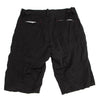YOHJI YAMAMOTO JAPAN. Y's Striped Pocket Black Wrinkle Half Pants