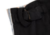 YOHJI YAMAMOTO JAPAN. Y's Striped Pocket Black Wrinkle Half Pants