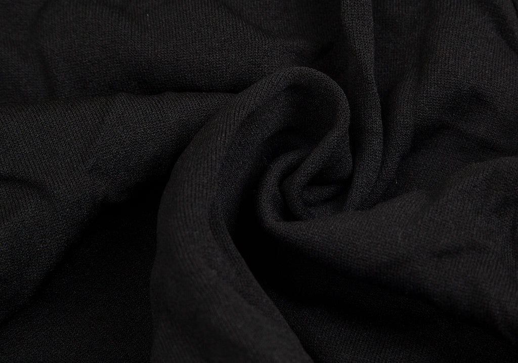 YOHJI YAMAMOTO JAPAN. Y's Striped Pocket Black Wrinkle Half Pants
