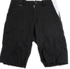 YOHJI YAMAMOTO JAPAN. Y's Striped Pocket Black Wrinkle Half Pants