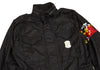 MIHARA YASUHIRO×GIANT KILLING JAPAN. Unisex Black Lining Camouflage Hooded Blouson Coat