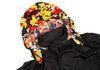 MIHARA YASUHIRO×GIANT KILLING JAPAN. Unisex Black Lining Camouflage Hooded Blouson Coat