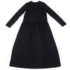 Comme des Garcons Japan. Tricot. Black Front Glitter Design Long Dress