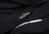 Comme des Garcons Japan. Tricot. Black Front Glitter Design Long Dress