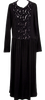 Comme des Garcons Japan. Tricot. Black Front Glitter Design Long Dress