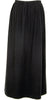 ISSEY MIYAKE JAPAN. Plantation Line. Black Long  Wool Skirt