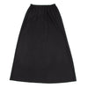 ISSEY MIYAKE JAPAN. Plantation Line. Black Long  Wool Skirt