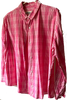 Caron Callahan NYC. Alice Shirt Pink Plaid