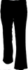 Gucci Italy. Black Cotton/Elastane Black Button Dress Pants