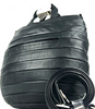 KAWA KAWA JAPAN. Black Lambskin Quilted Leather Tote Bag / Shoulder Bag