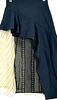UNITED TOKYO JAPAN.NavyxIvoryxGray Long/Maxi Length Skirt