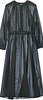 ROSSO JAPAN. NWOT. Black Semi Sheer Long Dress