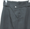 UNITED TOKYO JAPAN. Black Random Slit Tight Long Skirt