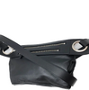 KAWA KAWA JAPAN. Black Hatome Leather Shoulder Bag