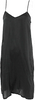 Dries Van Noten Belgium. Black V-Neck Sleeveless Cashmere Slip Dress