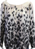 Giambattista Valli Italy. Cream Color Silk Floral Tunic Long Sleeve Top
