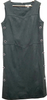 COURREGES PARIS. Wool Blend Khaki Dark Gray Dress