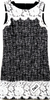 DOLCE&GABBANA  ITALY. Logo Cotton Nylon Rayon Long Tunic/Mini Dress