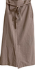 nano universe JAPAN. SHELTECH Greige High-Waisted Straight Skirt