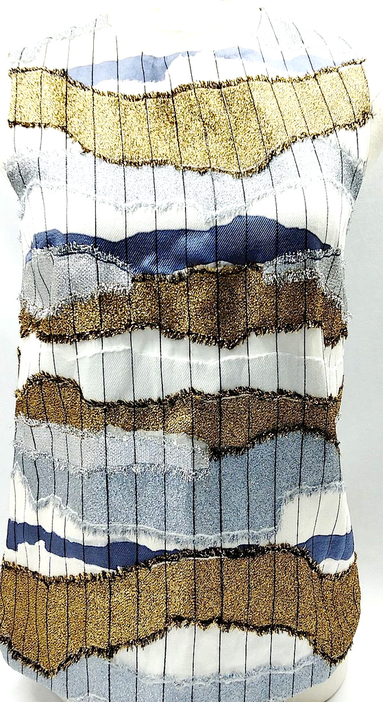 Christian Dior PARIS. Vintage Rayon Cotton Silk Top