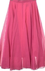 UNITED ARROWS JAPAN. Pink Cotton Long/Maxi Length Skirt
