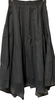 PROPORTION BODY DRESSING JAPAN. 24AW Collection Gray Irregular Hem Sheer Tuck Skirt