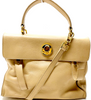 Saint Laurent Paris. Beige Leather Shoulder Bag / Hand Bag