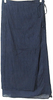 45RPM R by 45rpm JAPAN. Indigo Pleated Wrap Skirt