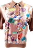 Hermes Paris. Multi-Color Silk Top