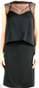 Maison Margiela Paris. NEW. NWOT. Black Silk Sleeveless Sheath Dress