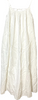 GREYCHORD JAPAN. White Cotton Gathered Camisole Dress