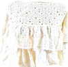 Chanel PARIS. White Cotton/Nylon Blend Top