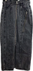 UNITED TOKYO JAPAN. Gray Cotton Denim Skirt