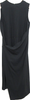 ISSEY MIYAKE JAPAN. ZUCCA, Black Sleeveless Pleated Long Dress