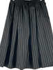GALLARDAGALANTE JAPAN. NEW. Black Pin Stripe Skirt