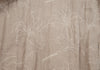 Mademoiselle NON NON JAPAN. Beige Floral Stitch Linen Skirt