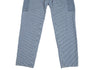 Mademoiselle NON NON JAPAN. Indigo, White Hickory Stripe Jeans