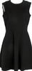 ISSEY MIYAKE JAPAN. Black EPOCA Cotton Sleeveless Dress
